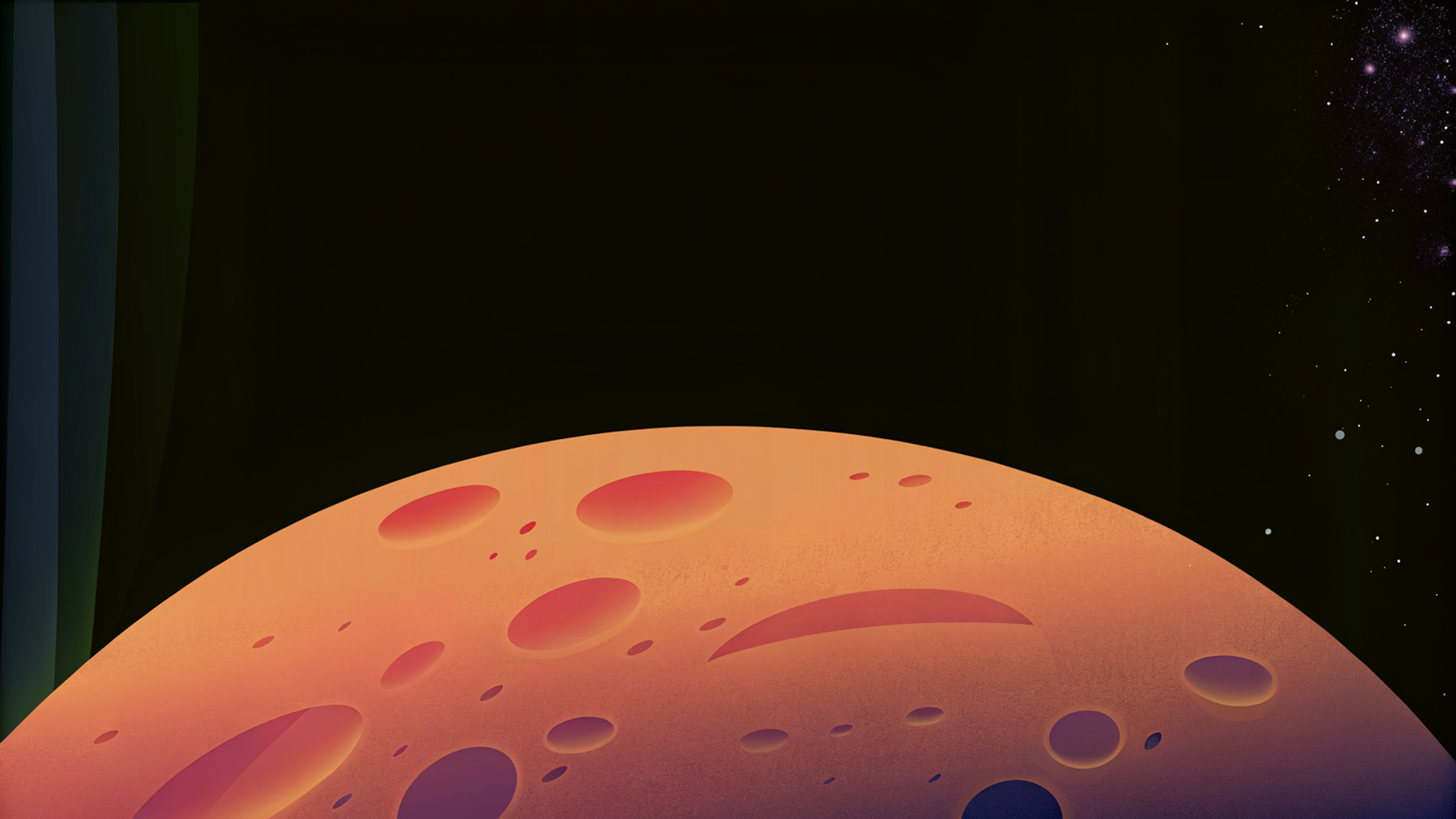 Mars landscape